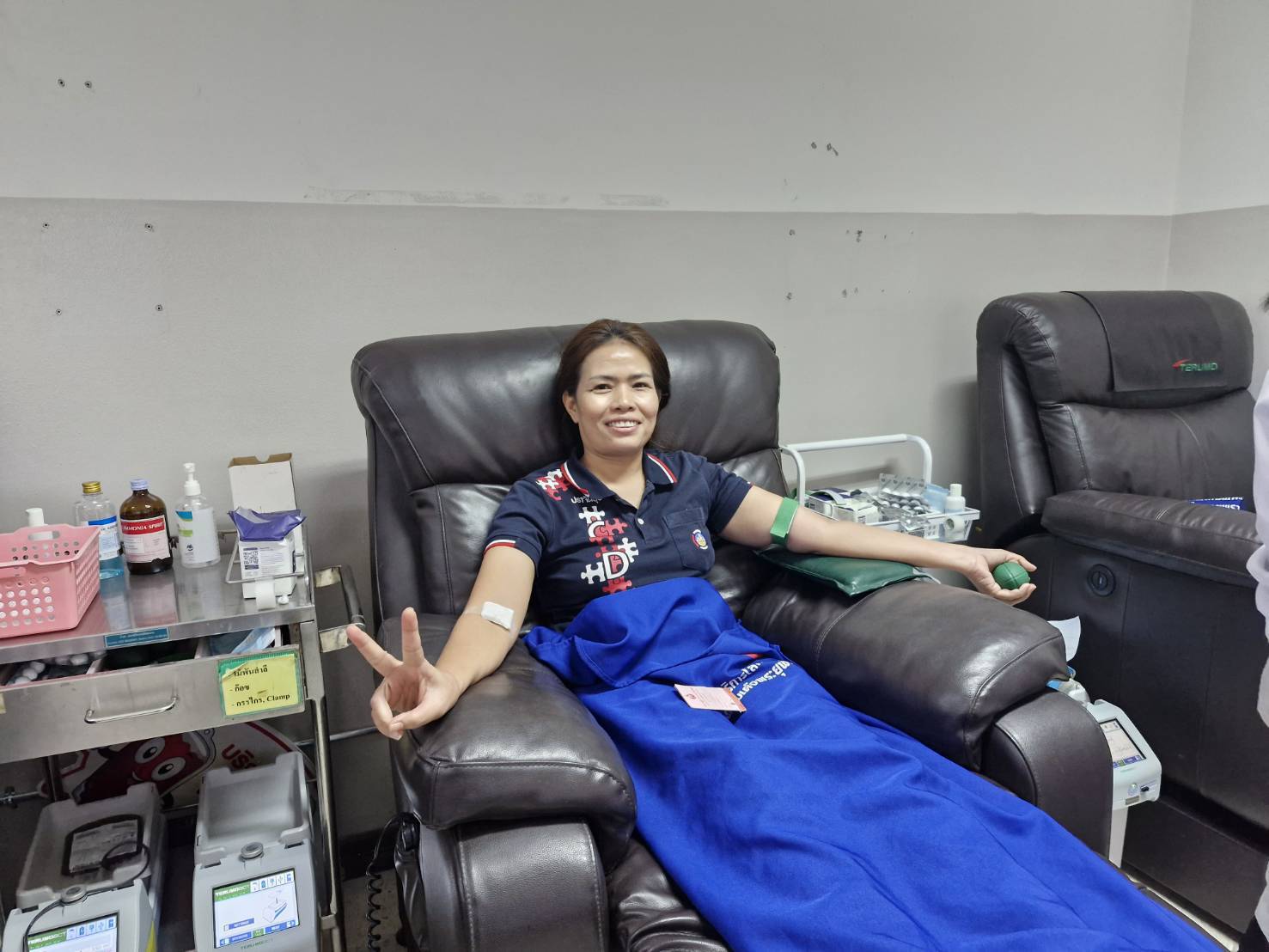 สำนักงานพัฒนาชุมชนอำเภอน้ำยืน ร่วมบริจาคโลหิต ให้ “ทหารกล้าแนวหน้า”